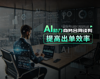 AI助力商务合同谈判，提高出单效率