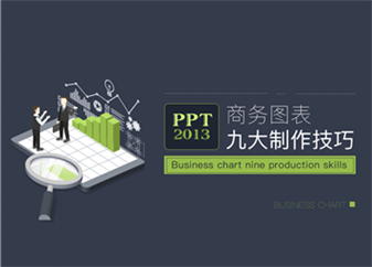 PPT2013商务图表九大制作技巧（4集）