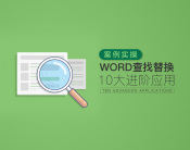 案例实操Word查找替换10大进阶应用（2集）