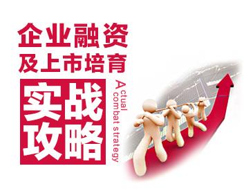 企业融资及上市培育实战攻略（4集）