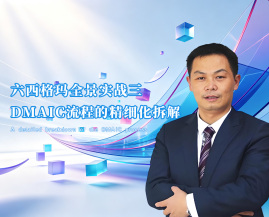 六西格玛全景实战三：DMAIC流程的精细化拆解（4集）