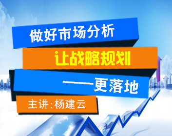 做好市场分析，让战略规划更落地（2集）