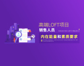 高端LOFT项目销售人员内在能量和素质要求（3集）