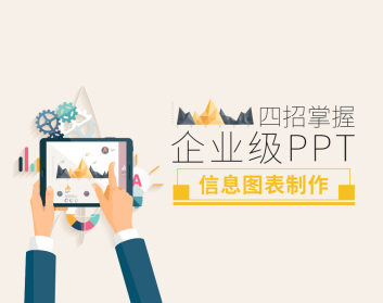 四招掌握企业级PPT信息图表制作（5集）