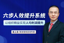 六步人效提升系统：以组织精益实现人均利润提升（5集）